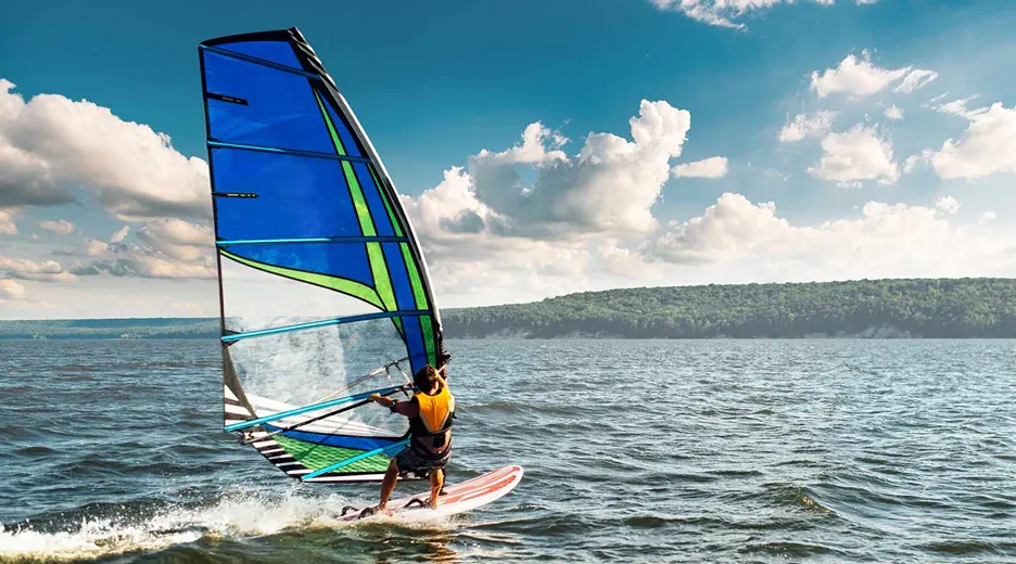 La planche a voile, au gré des vents